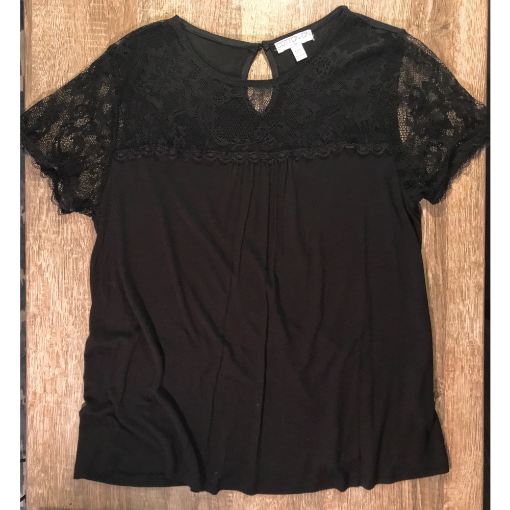 Black Lace Shirt